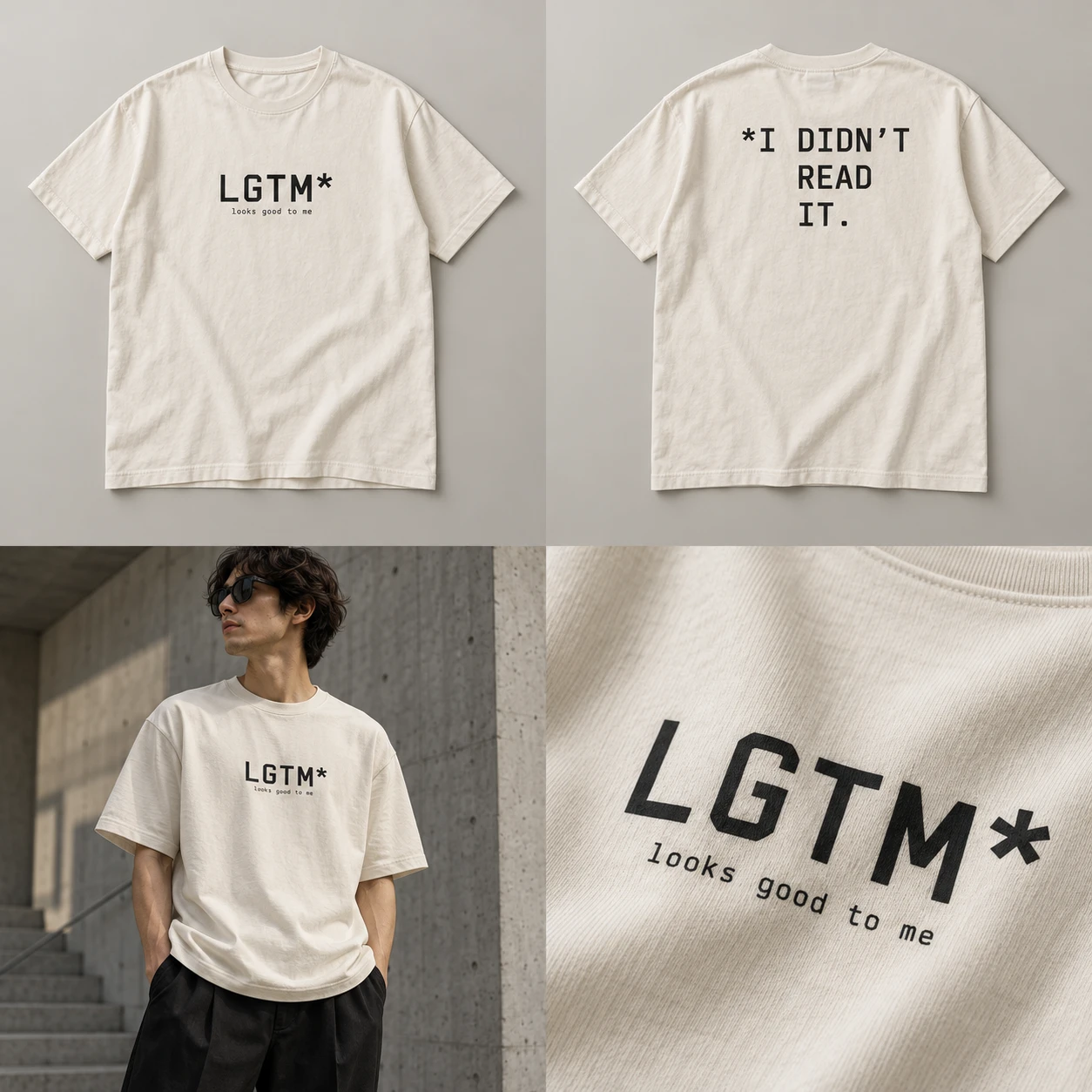 LGTM* Tee, Vorderansicht